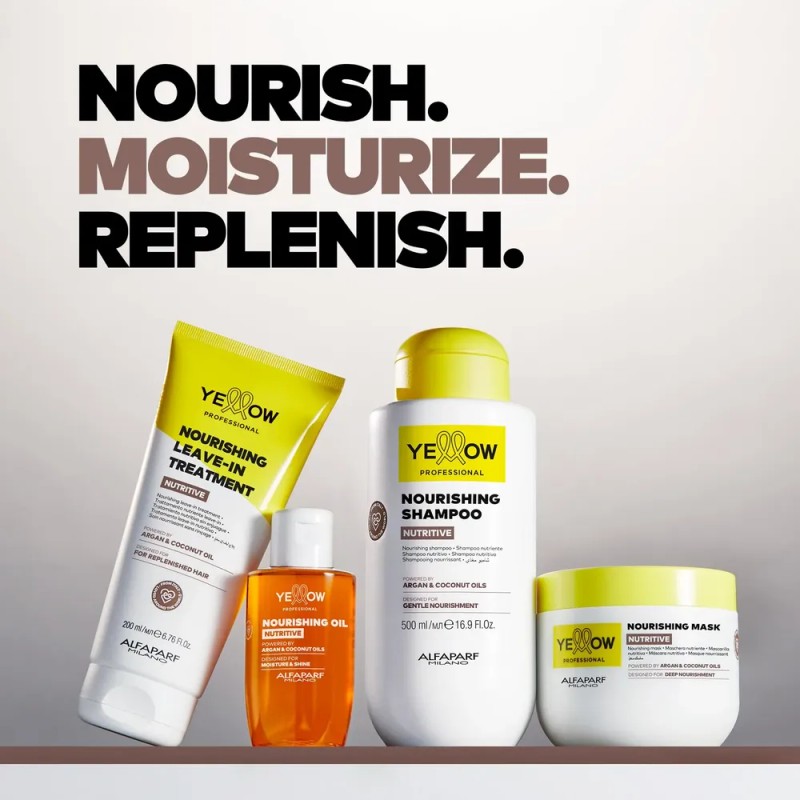 Mascarilla Nutritiva Alfaparf Milano Yellow Nutritive 300 Ml
