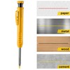 Carpenter's Pencils Set, Solid Carpenter's Pencils, Versatile Leads, Mechanical Pencil