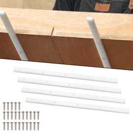 Baoblaze 4 Pieces Crosscut Sled for Table Saw Miter Bar 43 cm Professional Spare Parts Sliding Track Table Saw Runner for Metalworking