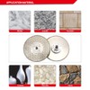 DT-DIATOOL 4-1/2 Inch Diamond Blade for Cutting and Grinding Single