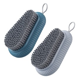 IWOWHERO Manicure Tool Set 2 Pack Fingernail Brush for Cleaning for Home Salon Use Lightweight Comfortable