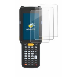 BROTECT Protective Glass for Zebra MC330 (Pack of 3) Protective Film Tempered Glass [Extremely Scratch-Resistant 9H, Anti-Fingerprint, Ultra Transparent]