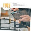 DOITOOL 1Set Leather Wallet Pattern Templates Acrylic DIY Tool for