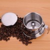 YYYFEI Vietnamese Coffee Filter Press, Portable Vietnamese Coffee Filter Stainless