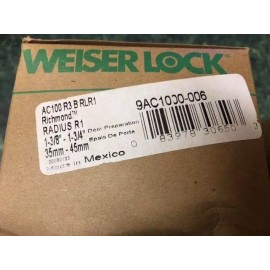 Weiser NEW WEISER LOCK RICHMOND PASSAGE KNOB POLISHED BRASS, EASY INSTALL - FREE SHIP