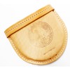 Internet with cords, medium size, wood handle, leather case, nylon