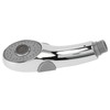 Handheld Shower Heads Silicone Massage Nozzle Ergonomic Handle with G1/2