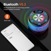 Bluetooth Shower Speaker, Portable Bluetooth Speaker Wireless with Time Display,