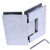 2 Packs Heavy Duty 135 Degree Solid Shower Door Hinges