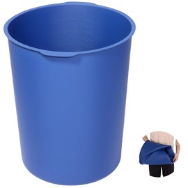 VEVOR Silicone Bucket, 5 Gallon Blue Reusable Bucket Liner for Concrete Mix, for Thinset Paint Concrete Epoxy Mixing, Heavy-Duty Grout Mixer Insert Tool with Graduated Measurements