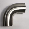 1.75" Stainless 90° Mandrel Bend Elbow - 1D Tight Radius