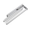 SOTECH 2 x Rotating Towel Rails TED 2-Arm EV1 Anodised