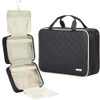 FINDCOZY Toiletry Bag Travel Bag with Hanging Hook, Cosmetic Bag,