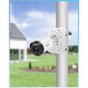 Universal Vertical Pole Corner Mount Bracket for Security Camera, Stainless