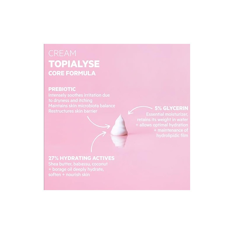 SVR Topialyse Crema Corporal Hidratante Para Piel Seca, 400 ml
