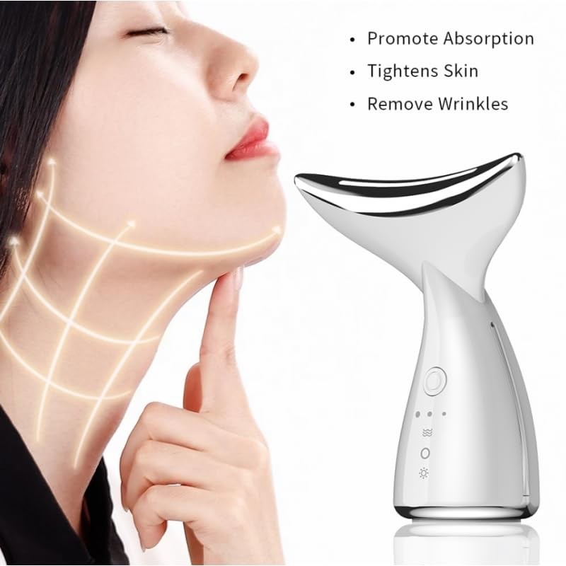 Facial Massager with Vibration for Neck and Face, Luxury Electric
