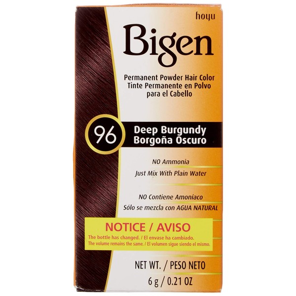 Bigen Hair Color Powder - Deep Burgundy #96
