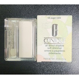 Clinique All About Shadow Single Super Shimmer 1A Sugar Cane 0.07 Oz Full Size