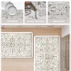 KIMODE Kitchen Mats Cushioned Anti Fatigue, 20"x47"+20"x32" Farmhouse Kitchen Rugs