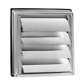FRESH SPEED 4 Inch Stainless Steel Dryer Vent Cover - Air Vent Gravity Moving Flap Grille