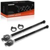 A-Premium 2 x Front Inner Tie Rod Ends, Compatible with