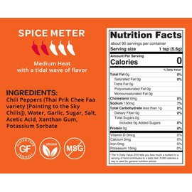 Mr. Bing Sriracha Chili Sauce 18oz | Made with Thai Chilis from Family Owned Farms | Spicy Bold Flavor Perfect For Sauces, Dips, Marinades (18 oz, 1, Count)