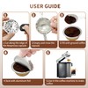 Reusable Pods for Nespresso Capsules VertuoLine, 100pcs Refillable Aluminum Covers