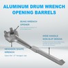 Aluminum Bung Wrench 55 gallon drum Drum Barrel Wrench Aluminum