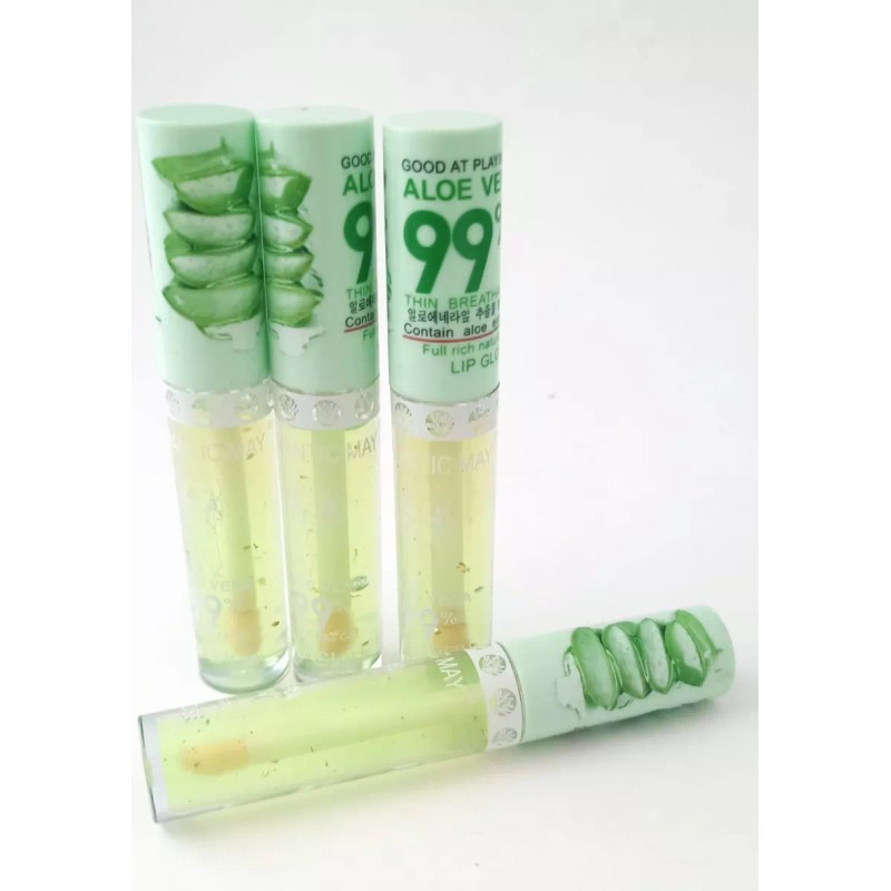 Romantic May 2 Lip Gloss Magico Labial Aloe Vera 99%