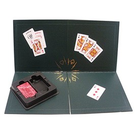Kling Magnetics Playing Cards Quarter Fold Board with 1 Red Deck