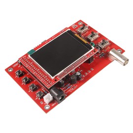 DSO 138 DIY Oscilloscope Kit Opening Source 2.4" TFT 1MSPS Pocket-Size Digital Oscilloscope Kit with DIY Parts & Probe, Handheld Pocket Electronic Learning Set, Assembled Vision