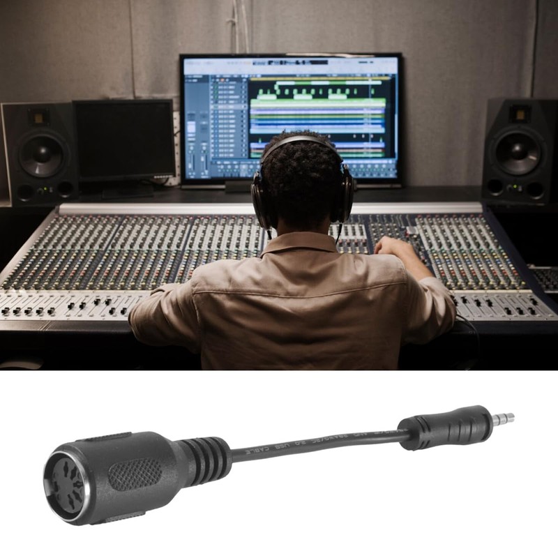 Hoite Type-A MIDI to 3.5mm Adapter – 14" MIDI Female