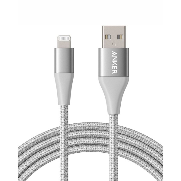 Anker PowerLine+ II Lightning USB Cable, sliver