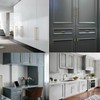 AcbbMNS 20Pcs Gold Kitchen Cabinet Handles 96mm Hole Center, Brushed