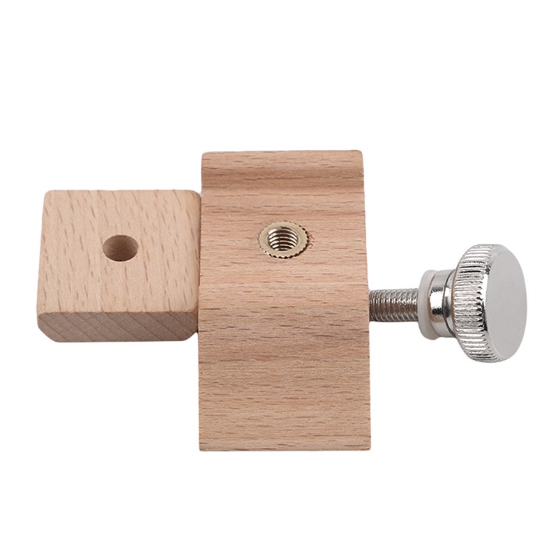 Beech Wood Leather Edge Sanding Block with Screw Clamp –