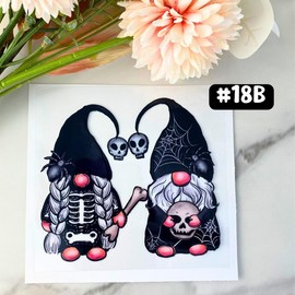 UV DTF DECALS, 4" height, Cup Decals, Cup Stickers, Cup Decor:_#18C - Honey Bee Gnome