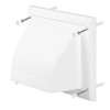 Awenta 4" Inch Wall Vent Cover with Backdraft Damper -