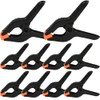 Ram® Pack of 10 Plastic Spring Grip Clamps Heavy Duty
