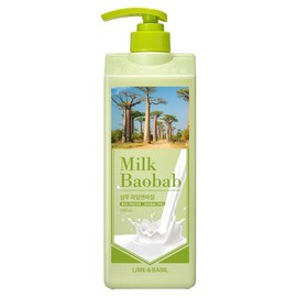 Milk Baobab Shampoo Lime & Basil, 1L, 1ea / 밀크바오밥 샴푸 라임앤바질, 1L, 1개