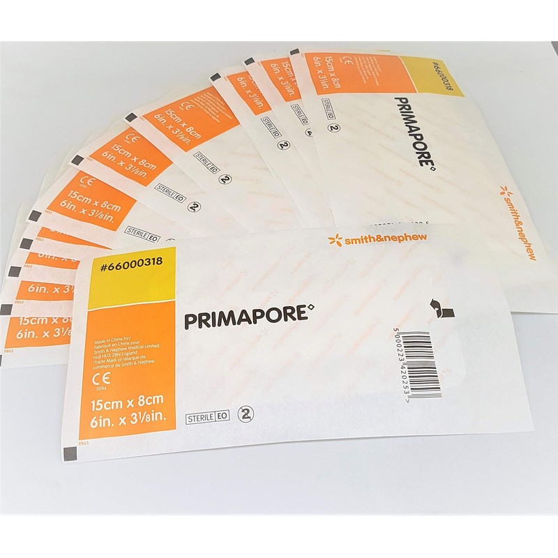 Primapore Wound Dressing 15cm x 8cm Pack of 10