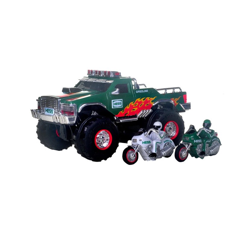 Hess 2007 Hess Monster Truck with Motorcycles -New in Original