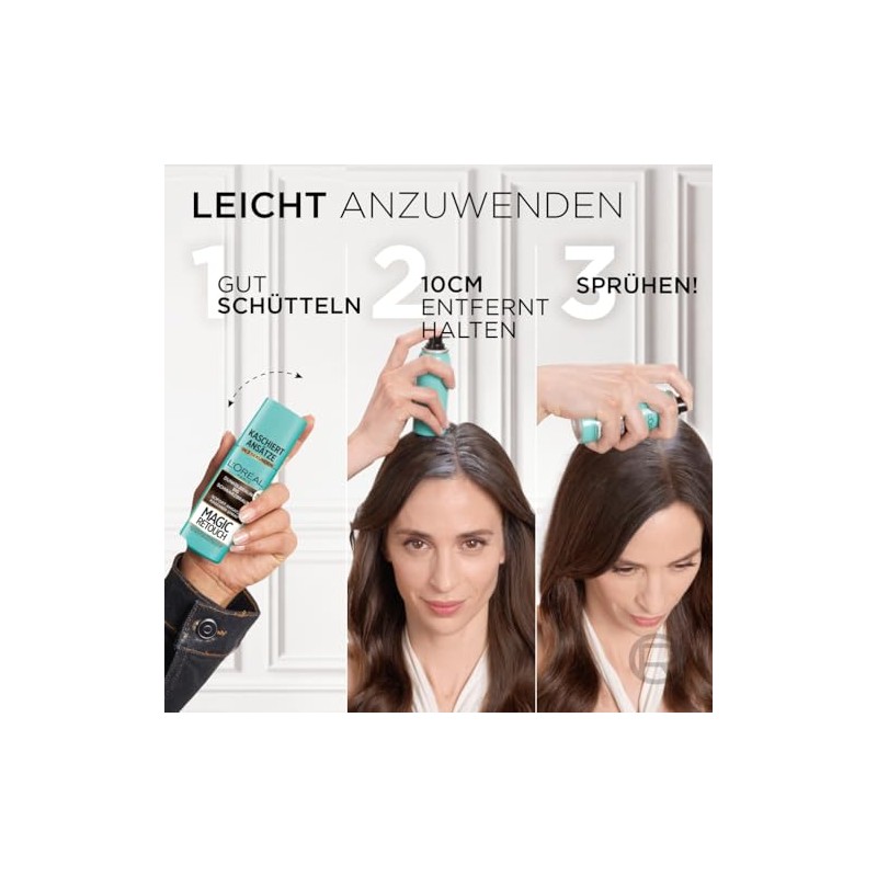 Magic Retouch Ansatz-Kaschierspray Braun bis Mittelbraun