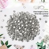 Veumoie Pearl Snaps for Fabric Snap Pliers, Metal Snap Button