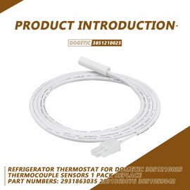 RV Refrigerator Sensor, Compatible with RM, S, NDR & DM Series, Replacement Part for Dometic 3851210025 Refrigerator Thermostat, Replaces 2931863076 2931863035 3851059042