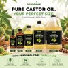 GreenIVe Aceite de ricino 100% puro, 32 onzas líquidas
