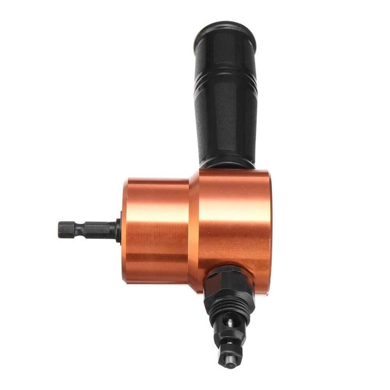 YT-160A Gold Double Head Sheet Metal Nibbler Cutter Drill Attachment