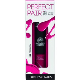 alessandro Perfect Pair 2in1 Lippenstift & Nagellack Pink Diva, 10 g