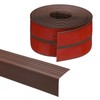 M METERXITY Stair Edge Trim 20FT Vinyl Rubber Stair Nosing