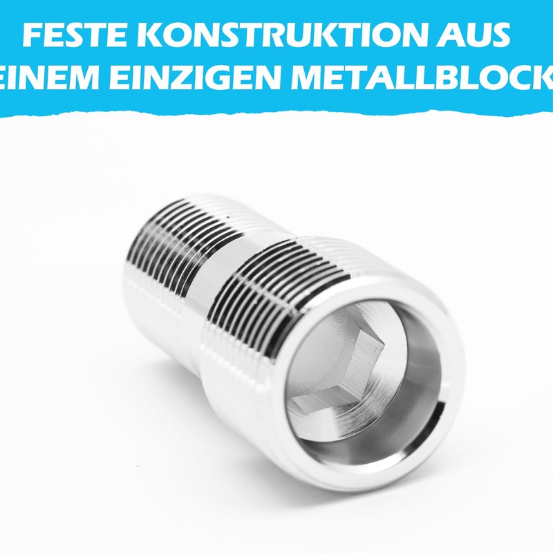 BLUMKRAFT 2 x M1/2" M3/4" Long Male Connector 15x21 (1/2)