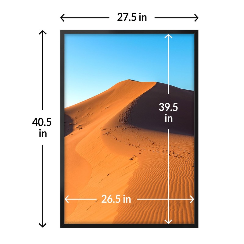 LaVie Home 27x40 Picture Frame for Wall Display, 27x40 Black
